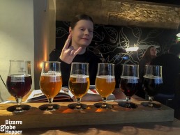 Czech craft beer tasting in U Kunstatu, Prague