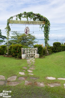 The view from English Tea House towards Sandakan and the Sulu Sea