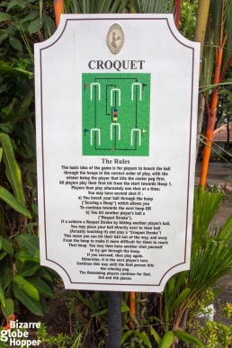 Fancy a game of croquet in Borneo? Then English Tea House is your place to be!