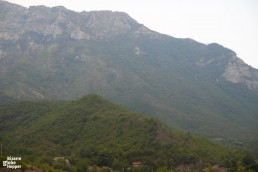 Admire views to the mountain tops on your train journey from Sarajevo to Mostar