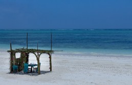 A paradise beach in Zanzibar Island, Tanzania