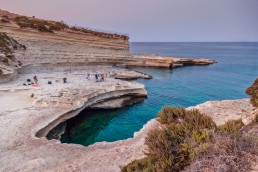 The famous St.Peter's Pool in Malta. Superb place for a swim.