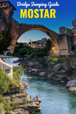 Everything you need to know before visiting Mostar's Old Bridge (Stari Most): the best things to do (including bridge jumping guide!), where to eat and what else to see in Mostar. #Mostar #BosniaandHerzegovina #Bosnia #Europe #thingstodo