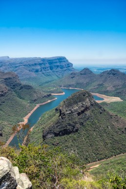 The Blyde River Canyon in South Africa.