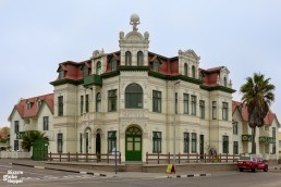 Höhenzöller Haus is among the most famous colonial buildings in Swakopmund, Namibia