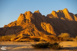 Would you like to camp under these rocky peaks in Spitzkoppe, Namibia?
