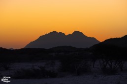 Sunset in Spitzkoppe, Namibia