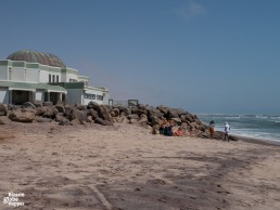 Lovely Swakopmund Aquarium lies by the shore of Atlantic